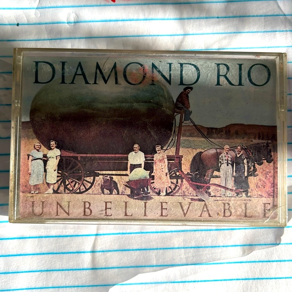 Used CASSETTE TAPE: Diamond Rio - Unbelievable